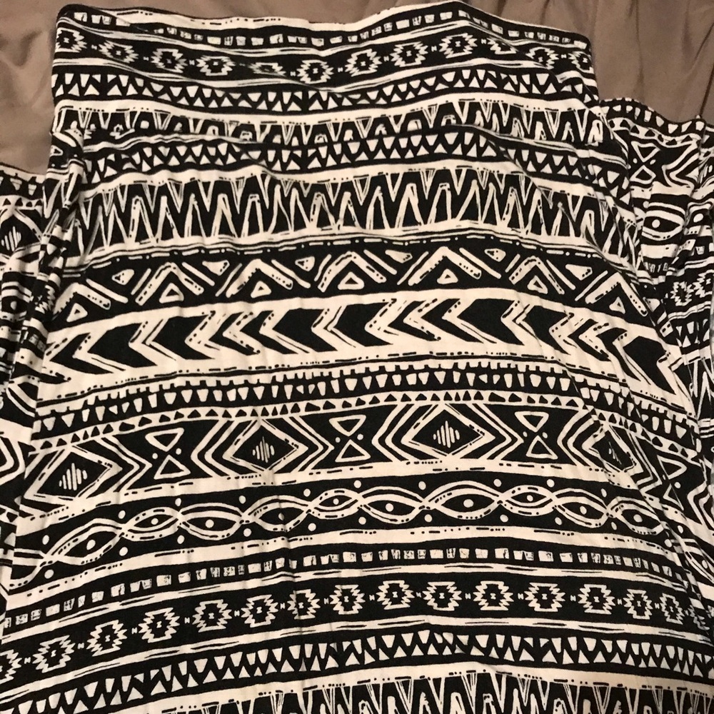 Charlotte Russe Aztec Maxi Skirt